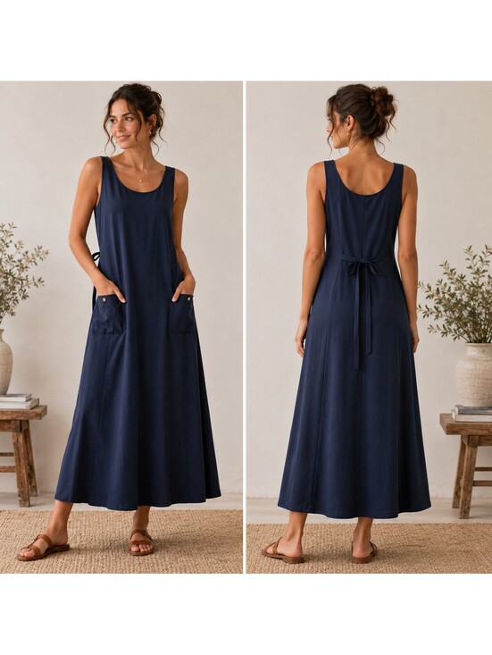 Worthington Dresses & Skirts - 90s Worthington Sleeveless Jumper Dress Relaxed A-Line - 12